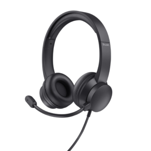 Cuffie Trust Hs-150 con microfono per PC nero 25333