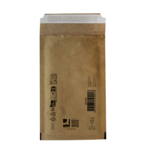 Buste imbottite per spedizioni Q-Connect avana 2/B - 120x215 mm KF10401 (conf. 200)
