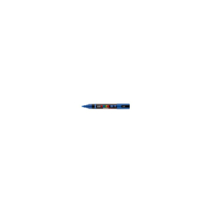 Pennarello a tempera UniPosca Uni-Ball punta a pennello semi-flessibile 1-4 mm blu M PC5BR B
