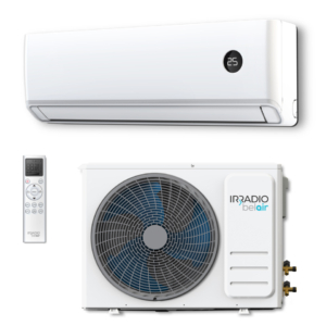 Condizionatore con pompa di calore R32 unità interna + unità esterna Irradio Belair Alastor 9 - 9.000 BTU - 119992000