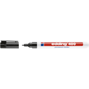 Pennarello indelebile Nero Edding 400 - 1 mm