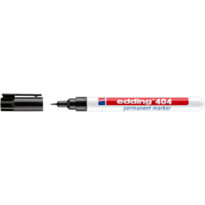 Pennarello indelebile Edding Nero - punta extra-fine - 0,75 mm