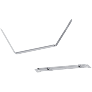 Clip fermafogli Q-Connect passo 80 mm metallo - KF26083 (conf.50)