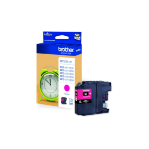 Cartuccia Ink-jet Originale alta resa LC-125 Brother Magenta LC-125XLM
