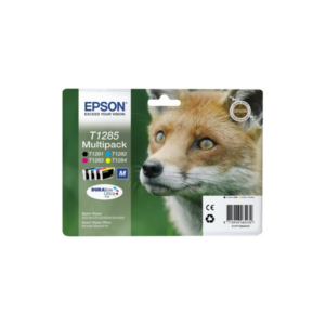 Cartucce originali Epson C13T12854010 Ink-jet blister RS Volpe-M T1285 n+c+m+g (conf.4)