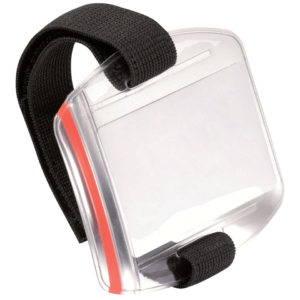 Fascia portabadge outdoor SECURE Durable Nero/Trasparente - 8414-19 (conf.10)