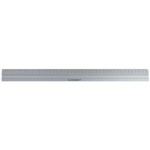Righello Q-Connect alluminio Argento 40 cm E-10292 IA