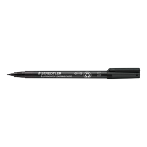 Staedtler Lumocolor® Permanent - Pennarello indelebile Nero punta fine - superfine - 0,4 mm