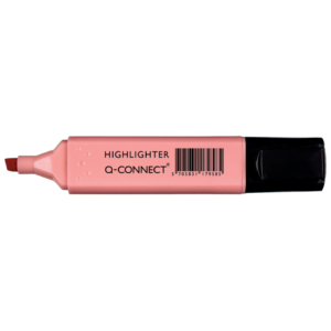 Evidenziatore Rosa Pastel Q-Connect 1,5-2 mm KF17958