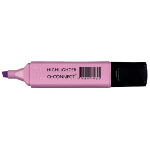Evidenziatore Viola Pastel Q-Connect 1,5-2 mm KF17962