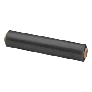 Film estensibile Syrom - per uso manuale - h.50 cm x 180 metri - Nero - 23µm - 5700