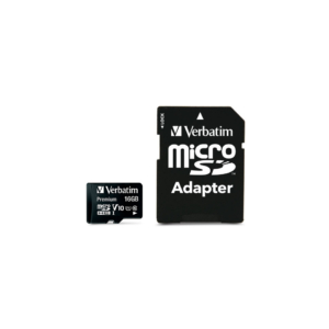 Flash memory card Verbatim - Micro SDHC Class 10 - 16 GB - 44082