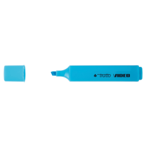 Evidenziatore Tratto Video - Azzurro - 1- 5 mm - 830205