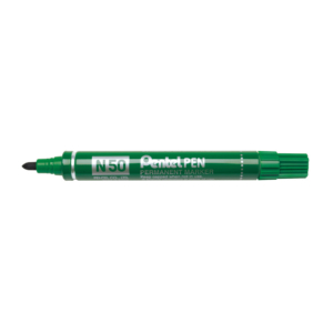 Pentel Pennarello indelebile Verde - Pentel N50 - tonda - 4,3 mm