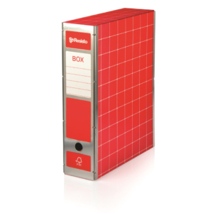Scatola con cerniera Box 4 Resisto - 28x35x8,5 cm - 9 cm - Blu