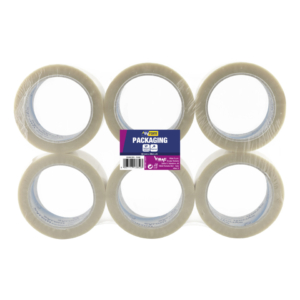 Nastro da imballo Trasparente - PPL 45µm - Syrom svolgimento rumoroso - 50 mm x 66 m (conf.6)