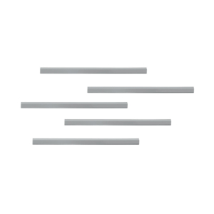 Clip adesive DURABLE DURAFIX® RAIL Argento metallizzato 297x17mm (conf.5)