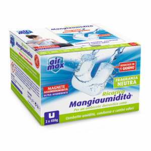 Air Max Ricarica tab Magnete Mangiaumidità Neutra 2x450g - D0012