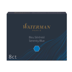 Cartucce inchiostro per Stilografica Waterman inchiostro Blu - S0110860 (conf.8)