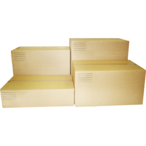 Scatole americane imballo di cartone a 2 onde Euroscatola 40x30x30 cm colore Avana - 126462 (conf.10)