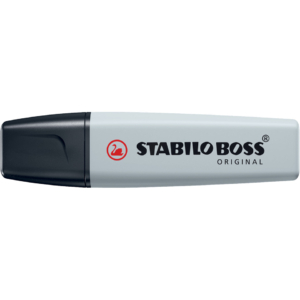 Evidenziatore Stabilo Boss Original Pastel 2-5 mm - Grigio polvere