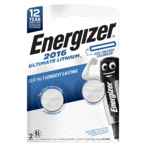 Batterie al litio a bottone Lithium Performance BP2 3V Blu Energizer CR2016 - E301319500 (conf.2)