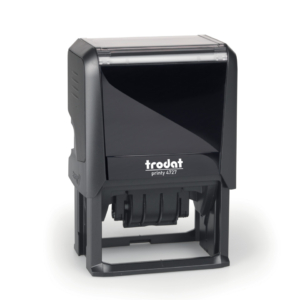 Printy 4727 - Datario con testo PERSONALIZZATO fino a 3+3 righe - max personalizzazione 60x40 mm