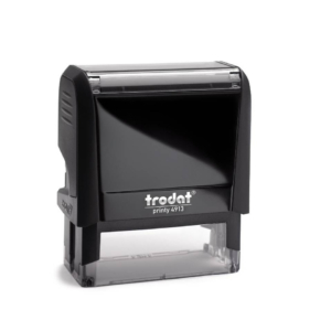 Timbro di testo PERSONALIZZATO Trodat Printy 4913 fino a 6 righe - dimensione max personalizzazione 58x22 mm