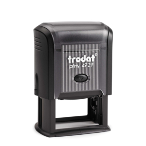 Printy 4929 - Timbro di testo PERSONALIZZATO fino a 7 righe dimensione max personalizzazione 50x30 mm