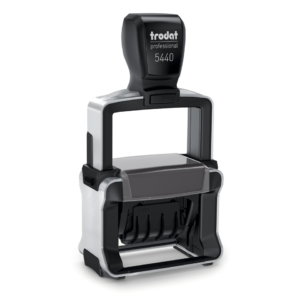 Professional 5440 - Datario con testo PERSONALIZZATO - max personalizzazione 49x28 mm - fino a 2+2 righe