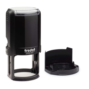 Printy 4642 - Timbro di testo PERSONALIZZATO fino a 9 righe dimensione max personalizzazione Ø42 mm