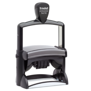 Professional 54110 - Datario con testo PERSONALIZZATO - max personalizzazione 85x44 mm - fino a 6+6 righe