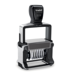Professional 55510/PL Timbro numeratore PERSONALIZZATO - 10 numeri - 56x33 mm - fino a 3+3 righe