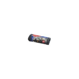 Sacchi immondizia per rifiuti inorganici Office Products 35 L 49x56 cm - 18 µm nero - rotolo da 15 pezzi - 22021218-05