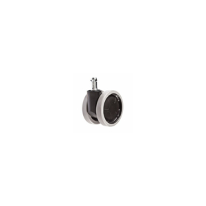 Set 5 ruote gommate Seditaly Work per sedie Ø65 mm per parquet Nere libere CNF5RWL020201