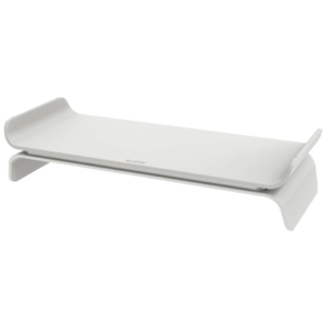 Supporto per monitor regolabile a 2 altezze Leitz Ergo grigio chiaro - 209x112x438 mm - 65040085
