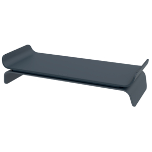 Supporto per monitor regolabile a 2 altezze Leitz Ergo grigio scuro - 209x112x438 mm - 65040089