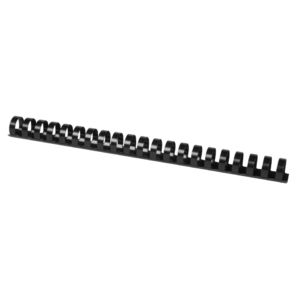 Dorsi a spirale in PVC per rilegatura Q-Connect 22 mm - colore Nero - KF32116 (conf.50)