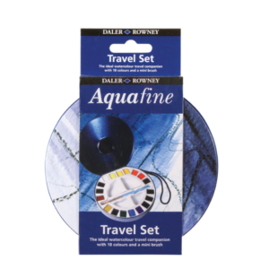 Acquerelli superfini Daler Rowney Aquafine 18 Colori Assortiti + pennello + tavolozza - D131900030