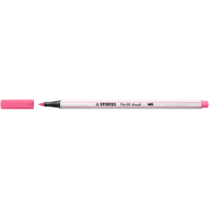Pennarello Stabilo Pen 68 brush - punta a pennello - M 1 mm Rosa 568/29
