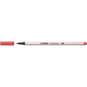 Pennarello Stabilo Pen 68 brush - punta a pennello - M 1 mm ruggine 568/47
