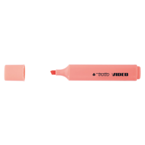 Evidenziatore Tratto Video Pastel tratto 1-5 mm pompelmo F833507