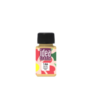 Colore per tessuti Maimeri Idea Stoffa in flacone 60 ml perlato Oro - M5014146