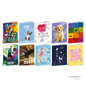 Quaderni Blasetti sel. Bambini formato A5 20+1 fogli - 80g/m² - rigatura 0B - 8703 (conf.10)