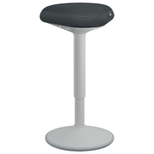 Sgabello Active Comfort in piedi ergonomico Leitz Ergo grigio chiaro - 370x610x377 mm - 65450085
