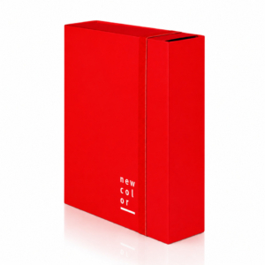 Cartella con elastico piatto Brefiocart NEW COLOR 25x35 cm Dorso 10 cm Rosso