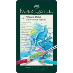 Matite acquerellabili Faber Castell Albrecht Dürer Colori Assortiti - Ømina 3,3 mm - 117512 (conf.12)