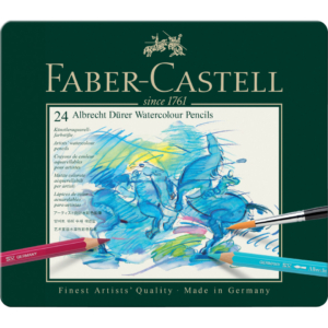 Matite acquerellabili Faber Castell Albrecht Dürer Colori Assortiti - Ømina 3,3 mm - 117524 (conf.24)