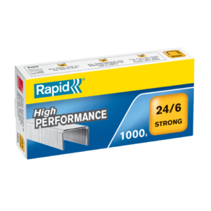 Punti metallici Rapid 24/6 Strong Rapid - 24855800 (conf.10.000)