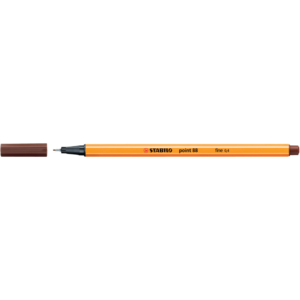 Fineliner Stabilo Point 88® 0,4 mm bruno 88/45